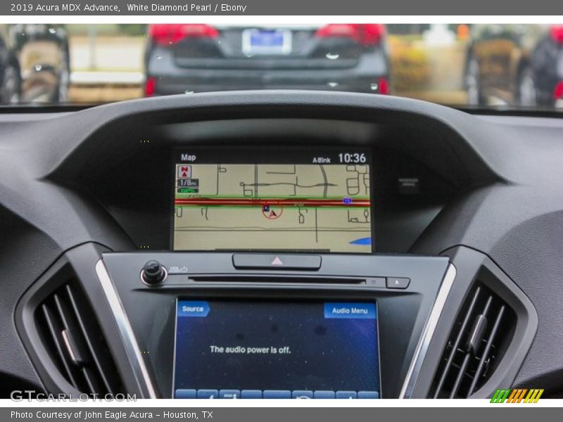 White Diamond Pearl / Ebony 2019 Acura MDX Advance