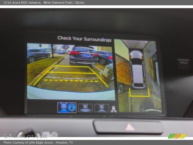 White Diamond Pearl / Ebony 2019 Acura MDX Advance