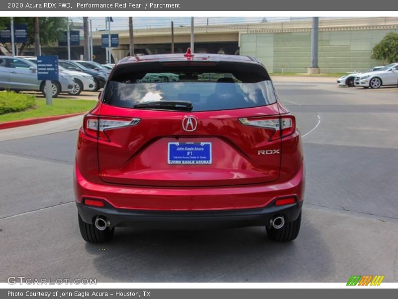 Performance Red Pearl / Parchment 2020 Acura RDX FWD