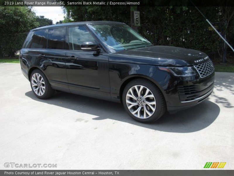 Santorini Black Metallic / Espresso/Almond 2019 Land Rover Range Rover HSE