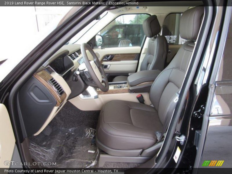 Santorini Black Metallic / Espresso/Almond 2019 Land Rover Range Rover HSE