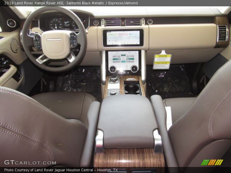 Santorini Black Metallic / Espresso/Almond 2019 Land Rover Range Rover HSE