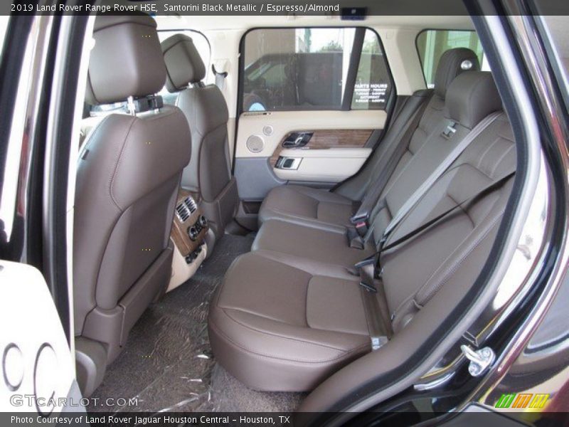 Santorini Black Metallic / Espresso/Almond 2019 Land Rover Range Rover HSE