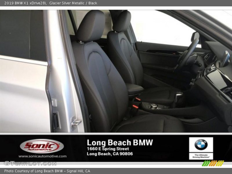 Glacier Silver Metallic / Black 2019 BMW X1 xDrive28i