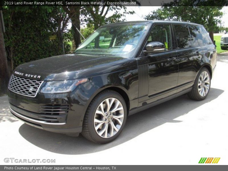 Santorini Black Metallic / Espresso/Almond 2019 Land Rover Range Rover HSE