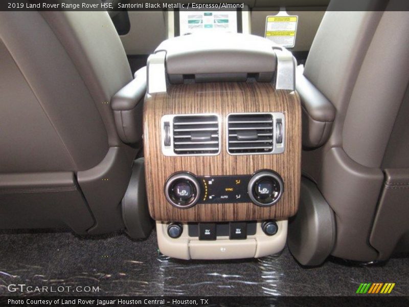 Santorini Black Metallic / Espresso/Almond 2019 Land Rover Range Rover HSE