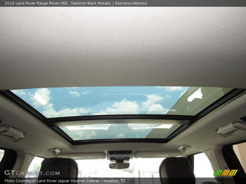 Santorini Black Metallic / Espresso/Almond 2019 Land Rover Range Rover HSE