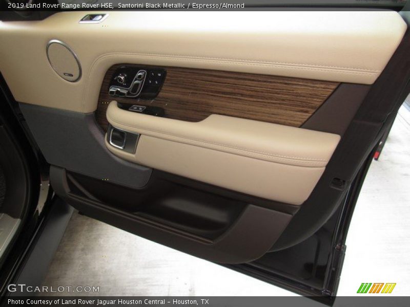 Santorini Black Metallic / Espresso/Almond 2019 Land Rover Range Rover HSE