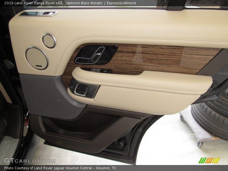 Santorini Black Metallic / Espresso/Almond 2019 Land Rover Range Rover HSE