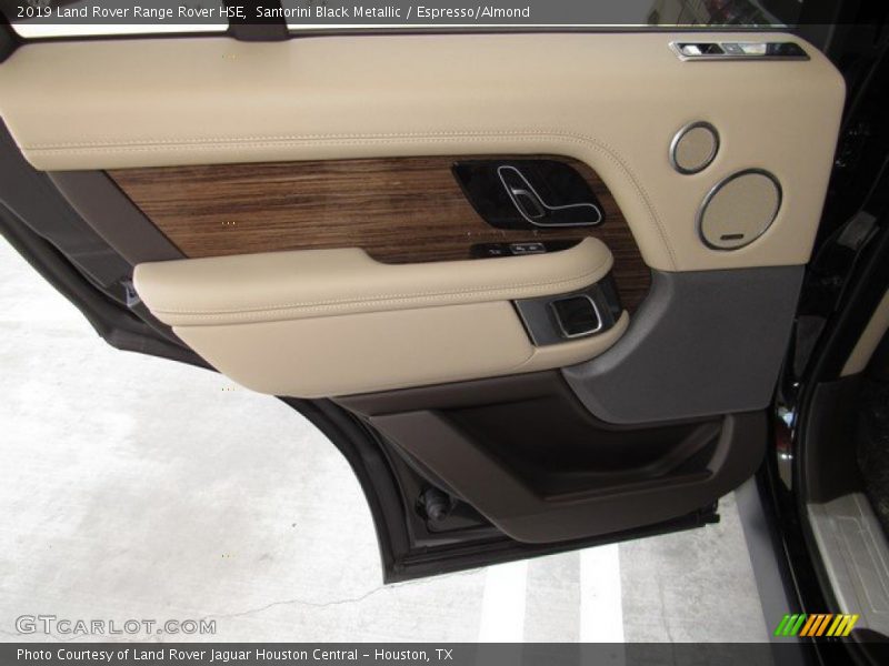 Santorini Black Metallic / Espresso/Almond 2019 Land Rover Range Rover HSE