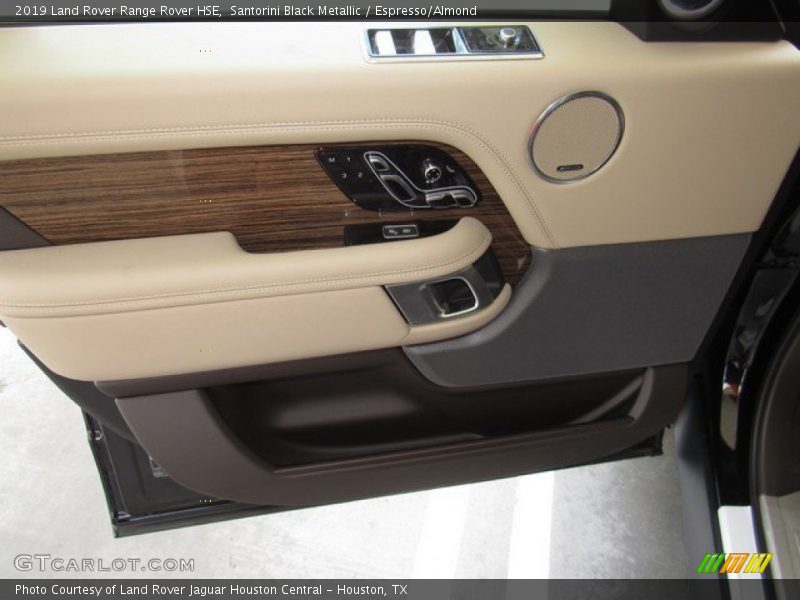 Santorini Black Metallic / Espresso/Almond 2019 Land Rover Range Rover HSE
