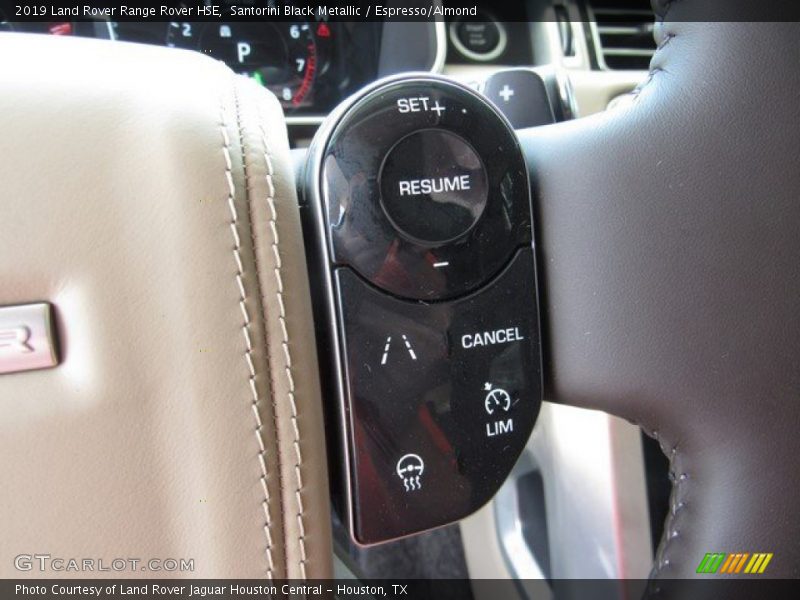 Santorini Black Metallic / Espresso/Almond 2019 Land Rover Range Rover HSE