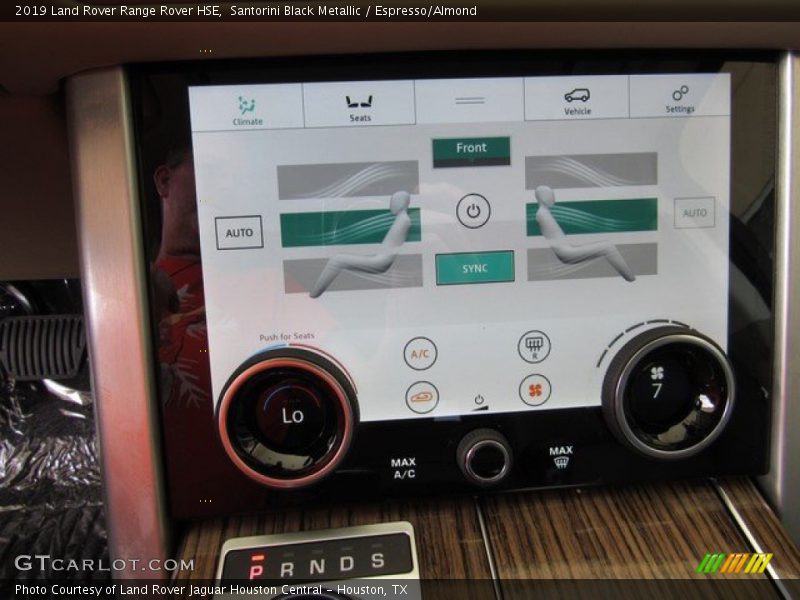 Santorini Black Metallic / Espresso/Almond 2019 Land Rover Range Rover HSE