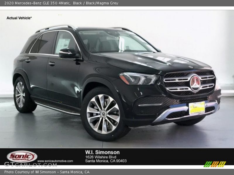 Black / Black/Magma Grey 2020 Mercedes-Benz GLE 350 4Matic