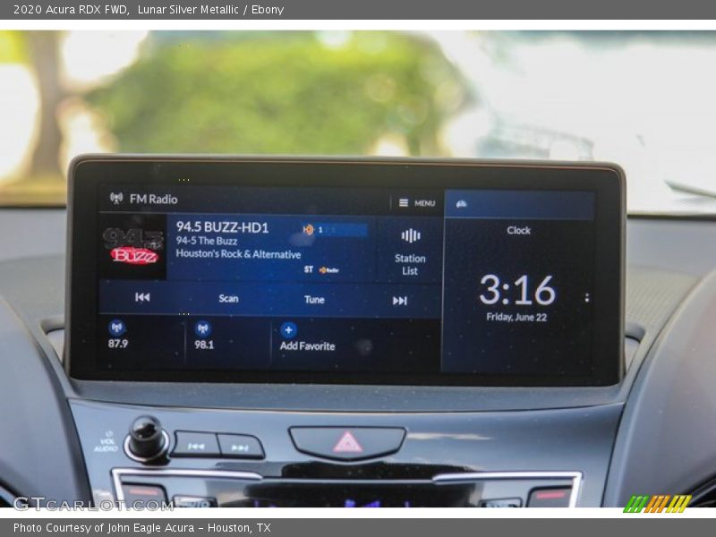 Lunar Silver Metallic / Ebony 2020 Acura RDX FWD