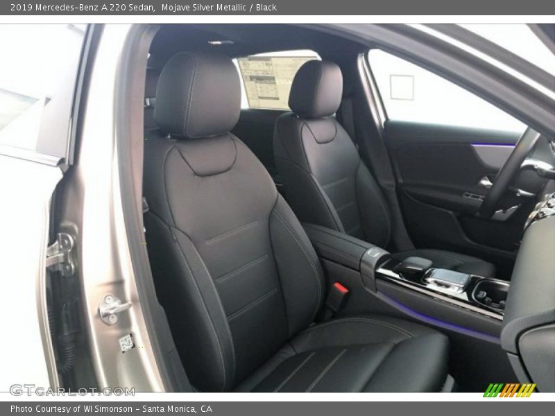 Mojave Silver Metallic / Black 2019 Mercedes-Benz A 220 Sedan