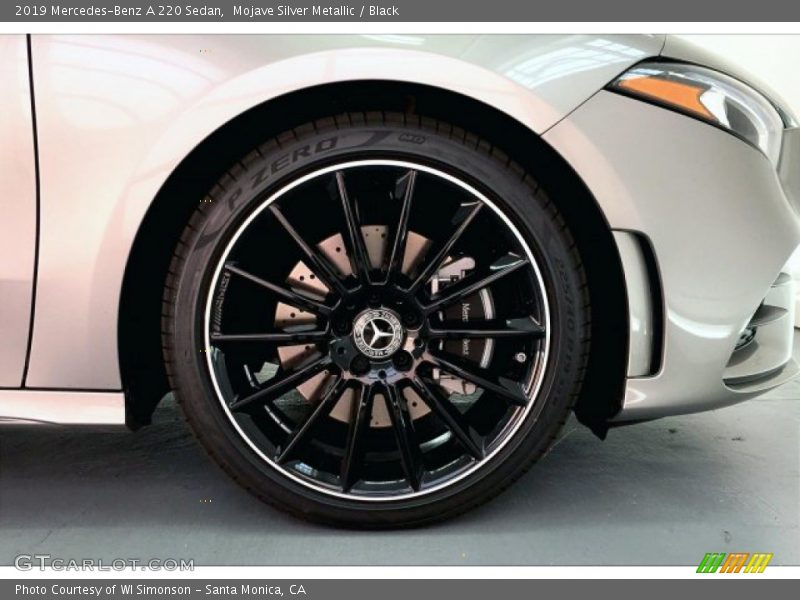 Mojave Silver Metallic / Black 2019 Mercedes-Benz A 220 Sedan