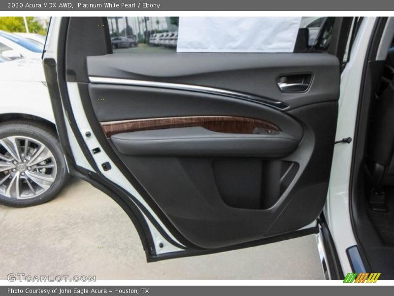Platinum White Pearl / Ebony 2020 Acura MDX AWD