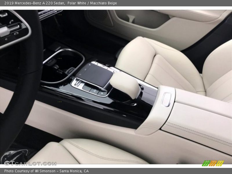 Polar White / Macchiato Beige 2019 Mercedes-Benz A 220 Sedan