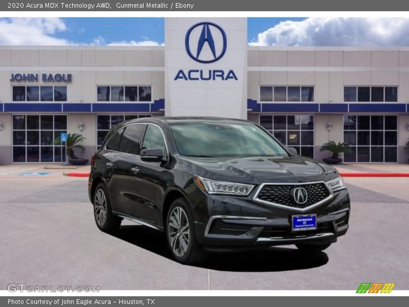 Gunmetal Metallic / Ebony 2020 Acura MDX Technology AWD