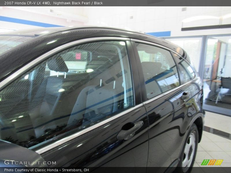 Nighthawk Black Pearl / Black 2007 Honda CR-V LX 4WD