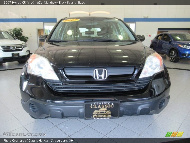 Nighthawk Black Pearl / Black 2007 Honda CR-V LX 4WD