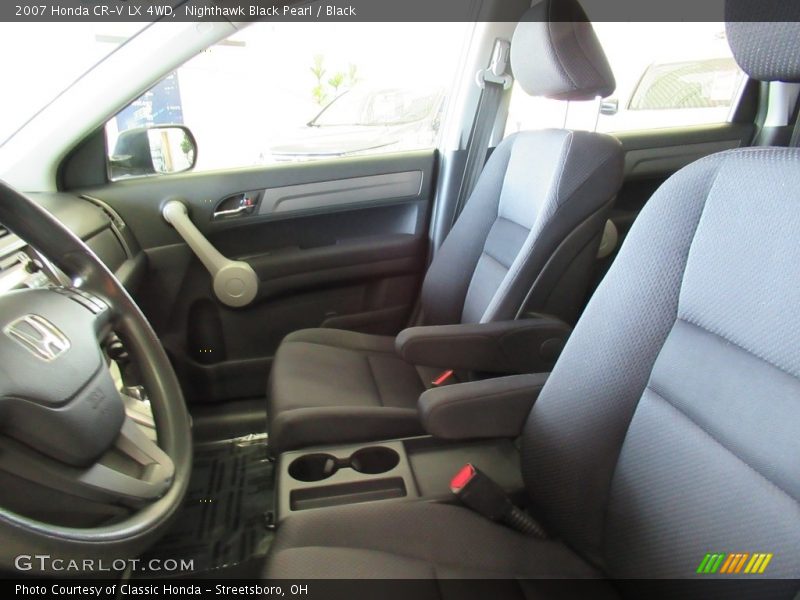 Nighthawk Black Pearl / Black 2007 Honda CR-V LX 4WD