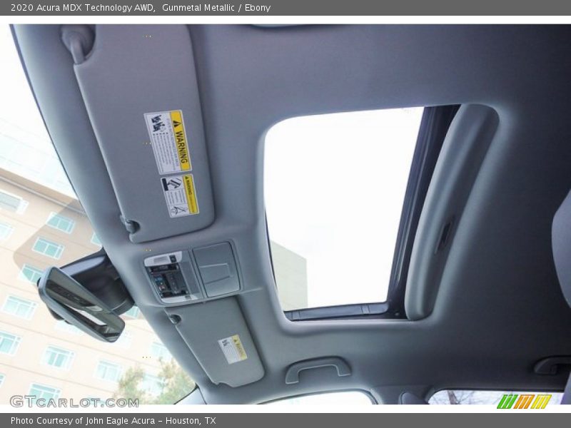 Sunroof of 2020 MDX Technology AWD