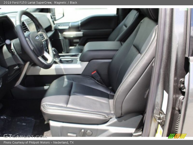Magnetic / Black 2019 Ford F150 Lariat SuperCrew