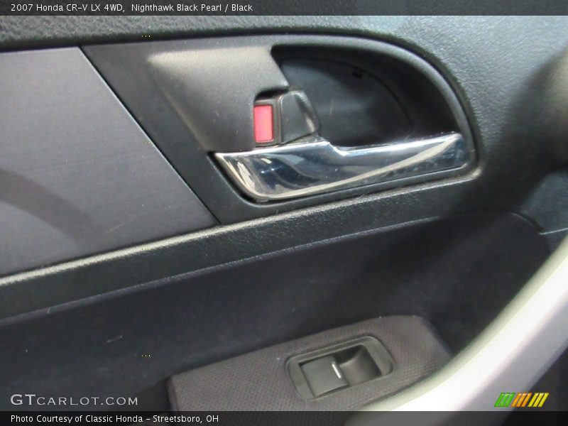 Nighthawk Black Pearl / Black 2007 Honda CR-V LX 4WD
