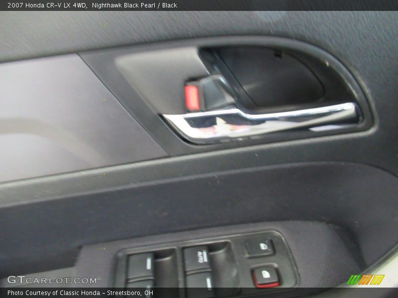 Nighthawk Black Pearl / Black 2007 Honda CR-V LX 4WD