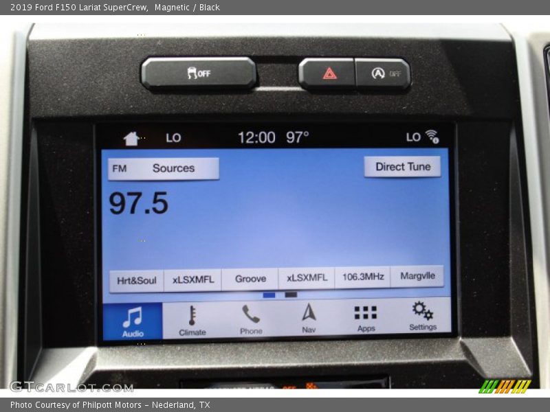 Magnetic / Black 2019 Ford F150 Lariat SuperCrew