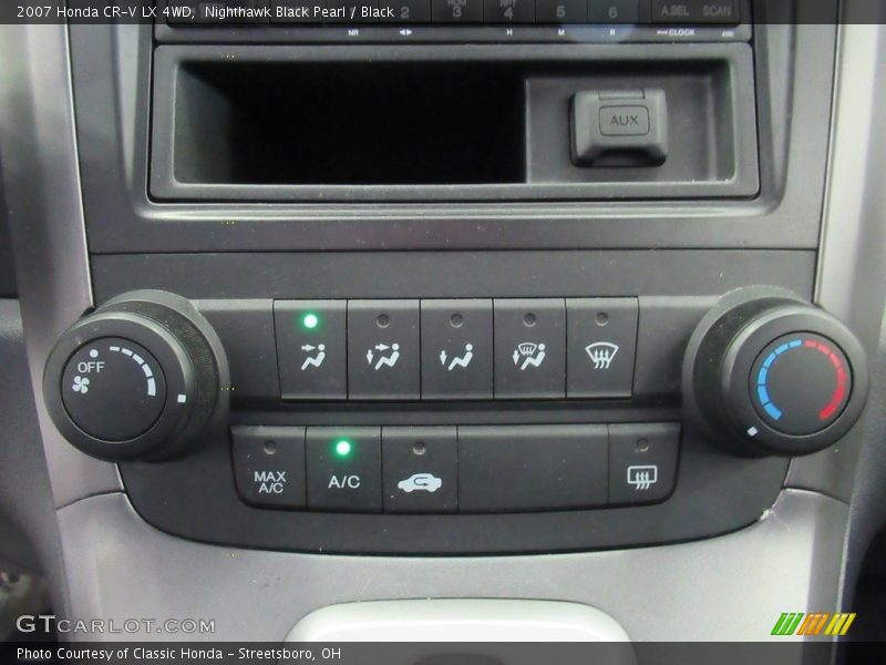 Nighthawk Black Pearl / Black 2007 Honda CR-V LX 4WD