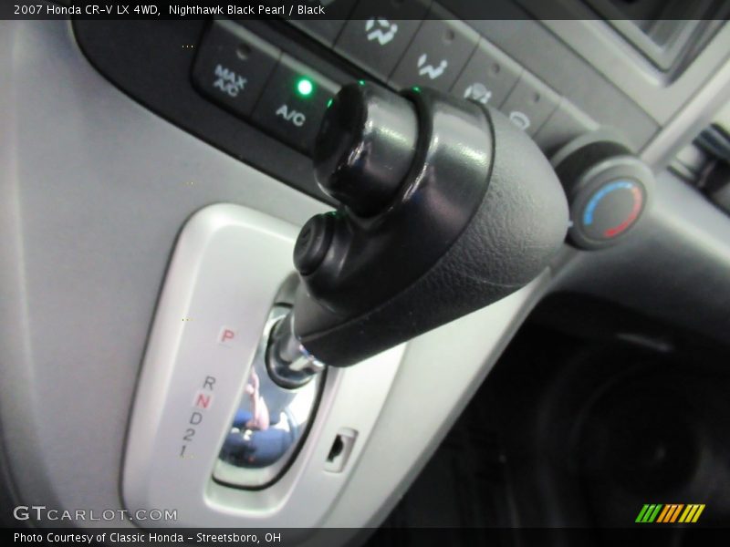 Nighthawk Black Pearl / Black 2007 Honda CR-V LX 4WD