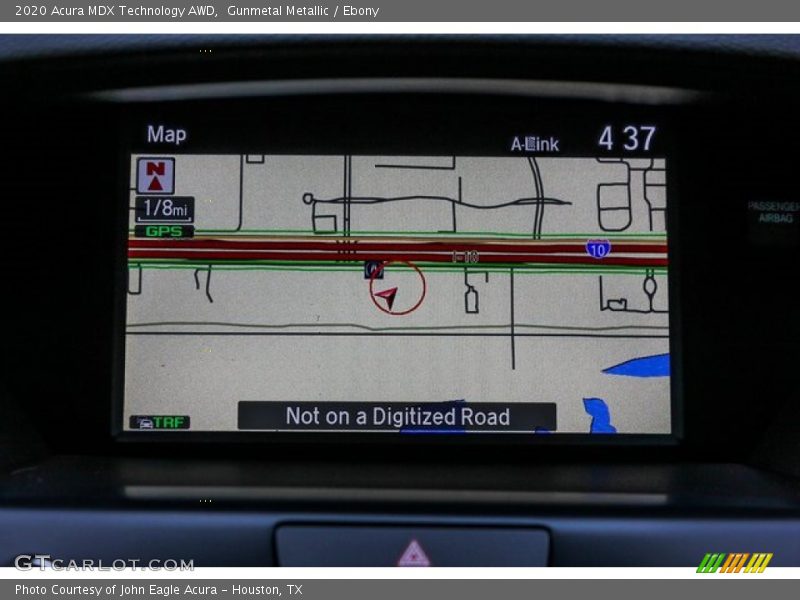 Navigation of 2020 MDX Technology AWD