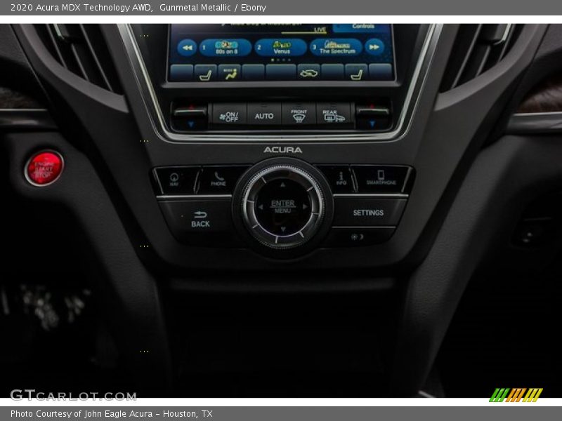 Controls of 2020 MDX Technology AWD