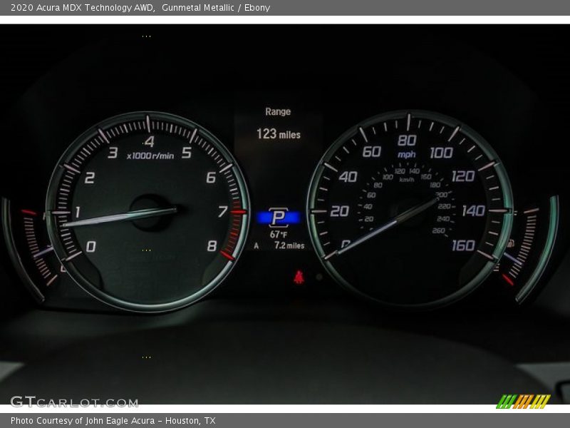  2020 MDX Technology AWD Technology AWD Gauges