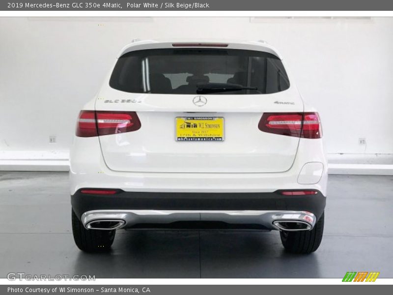 Polar White / Silk Beige/Black 2019 Mercedes-Benz GLC 350e 4Matic