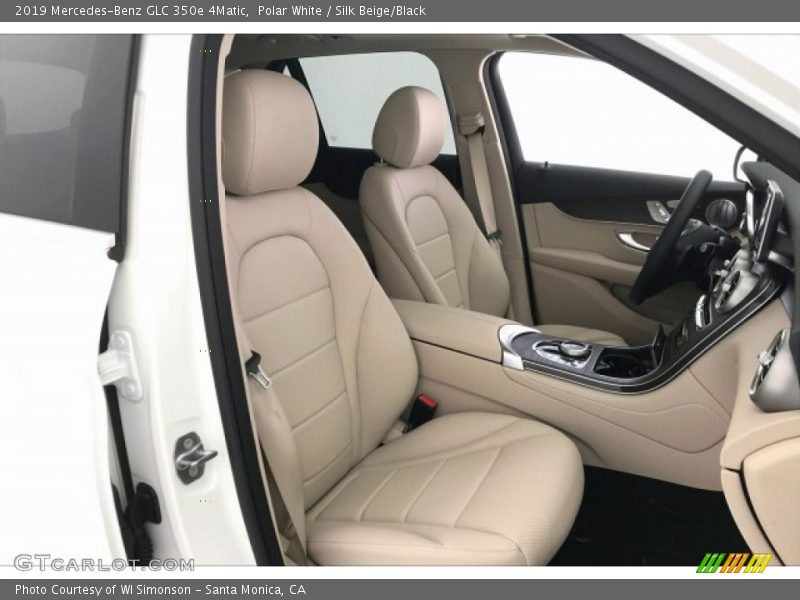 Polar White / Silk Beige/Black 2019 Mercedes-Benz GLC 350e 4Matic