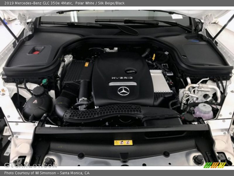 Polar White / Silk Beige/Black 2019 Mercedes-Benz GLC 350e 4Matic