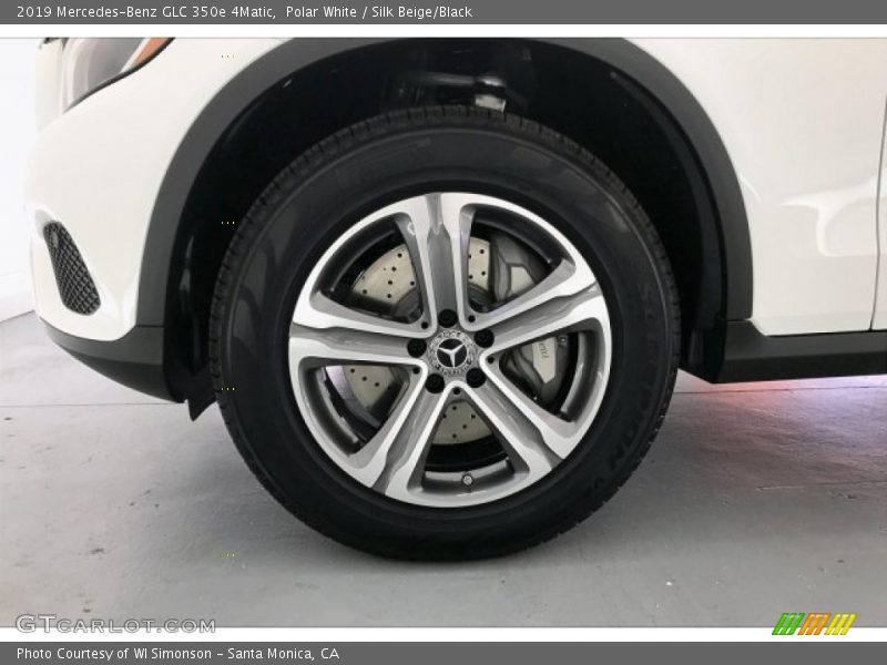 Polar White / Silk Beige/Black 2019 Mercedes-Benz GLC 350e 4Matic