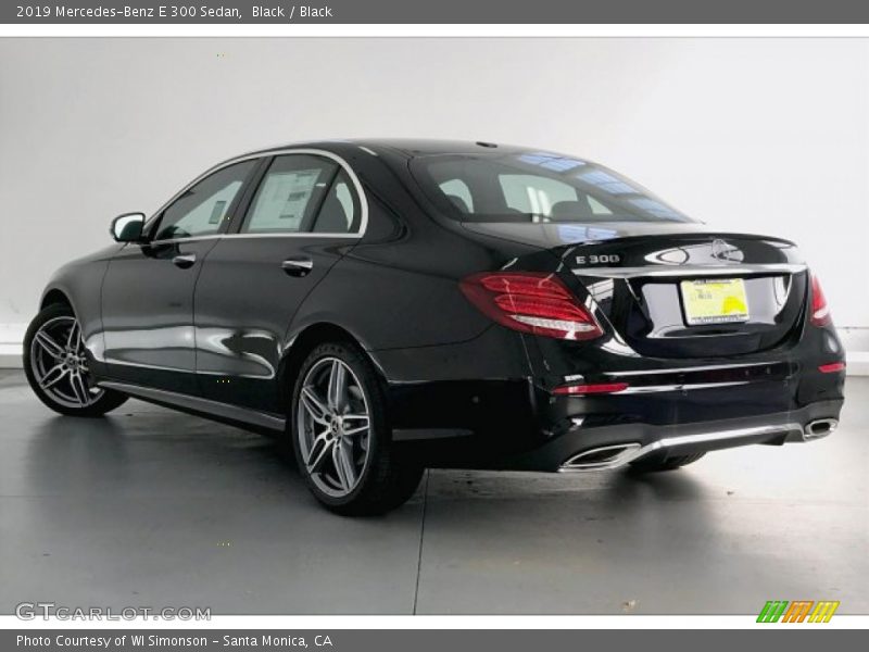 Black / Black 2019 Mercedes-Benz E 300 Sedan