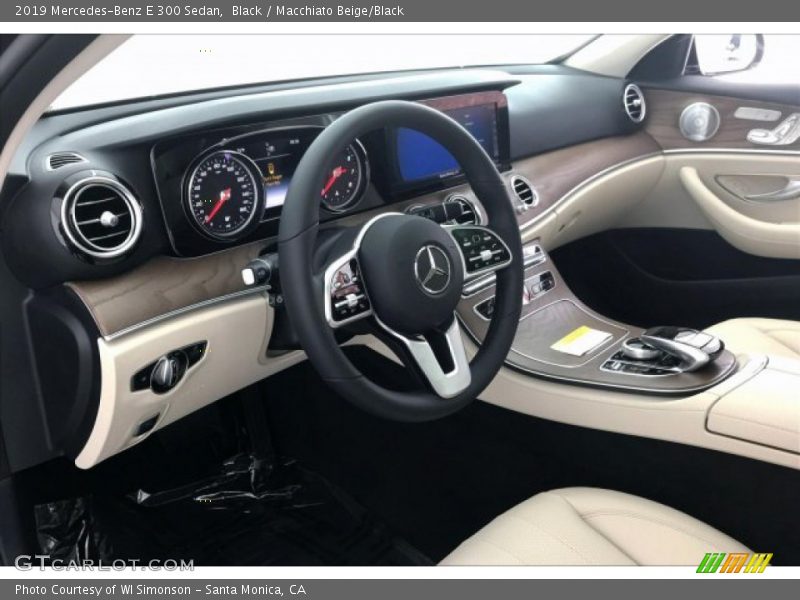 Black / Macchiato Beige/Black 2019 Mercedes-Benz E 300 Sedan