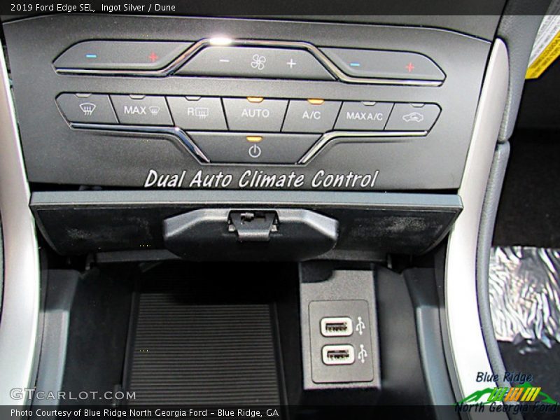 Ingot Silver / Dune 2019 Ford Edge SEL