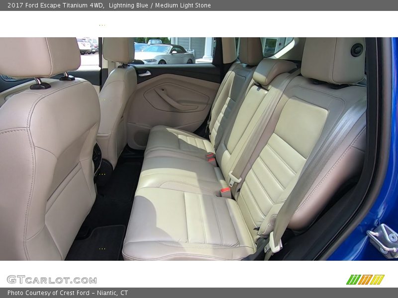 Lightning Blue / Medium Light Stone 2017 Ford Escape Titanium 4WD