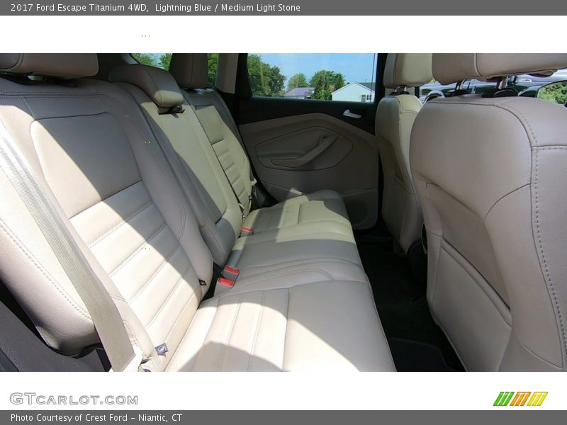 Lightning Blue / Medium Light Stone 2017 Ford Escape Titanium 4WD