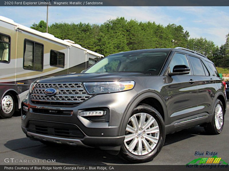 Magnetic Metallic / Sandstone 2020 Ford Explorer Limited