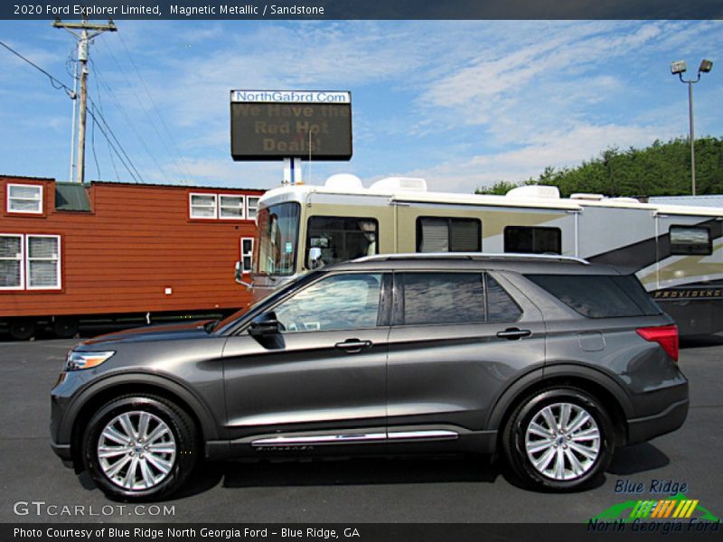Magnetic Metallic / Sandstone 2020 Ford Explorer Limited