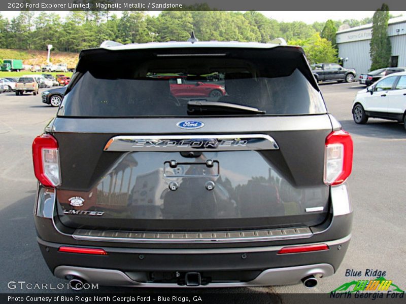 Magnetic Metallic / Sandstone 2020 Ford Explorer Limited
