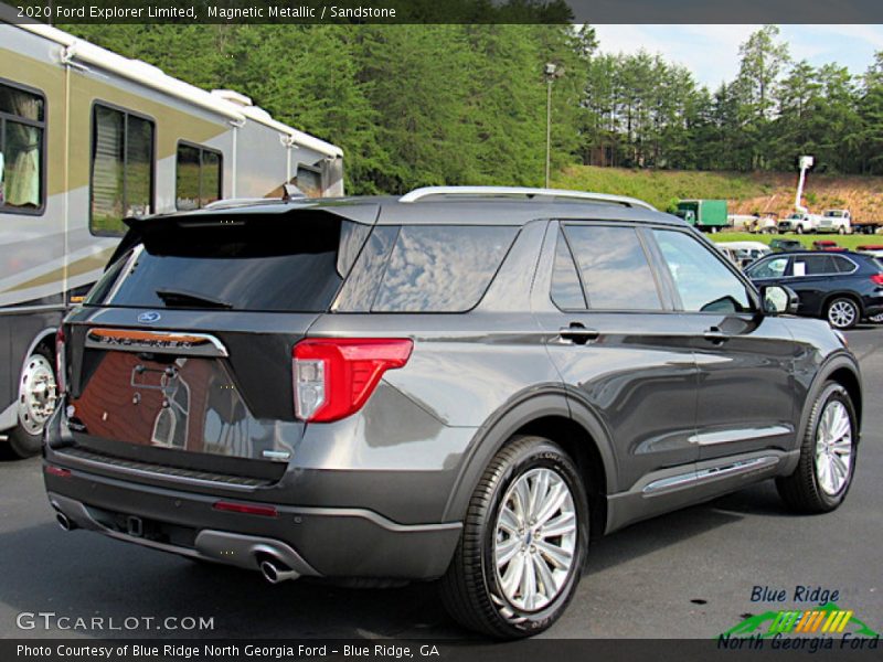 Magnetic Metallic / Sandstone 2020 Ford Explorer Limited